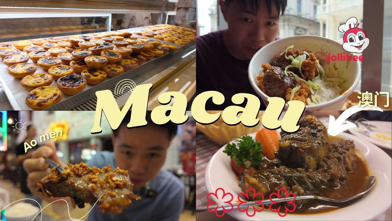 MACAU Food Tour | Honest reviews  (Traveling in a budget!)