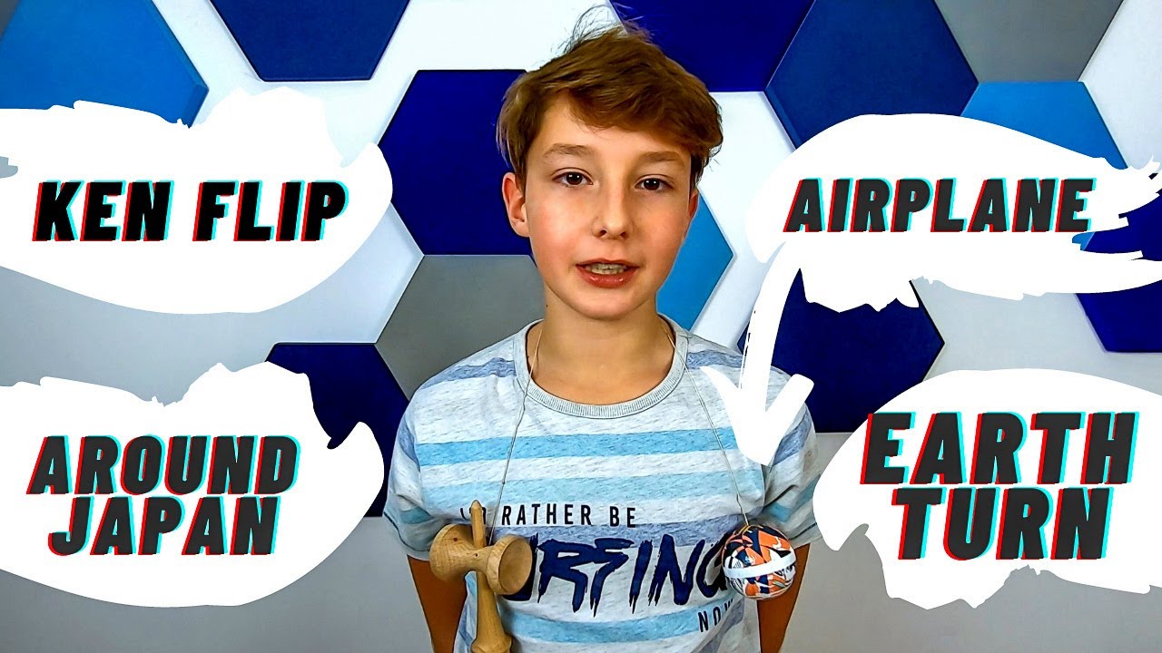 KENDAMA część 2 KEN FLIP, AIRPLANE, EARTHTURN, AROUND JAPAN zabawa na Kendamie podstawowe triki