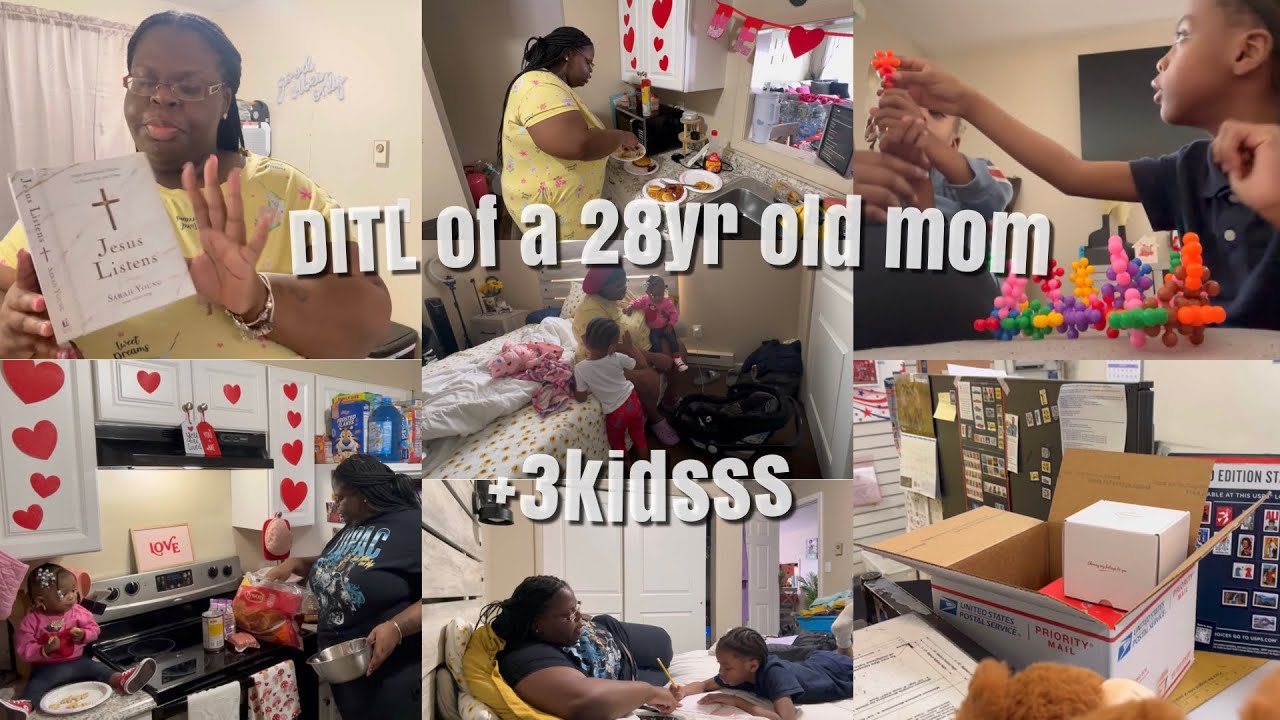 DITL OF A 28YR MOM OF 1 + 2 BONUS BABIES | BREAKFAST, POST OFFICE, TEACHABLE MOMENTS & MORE 