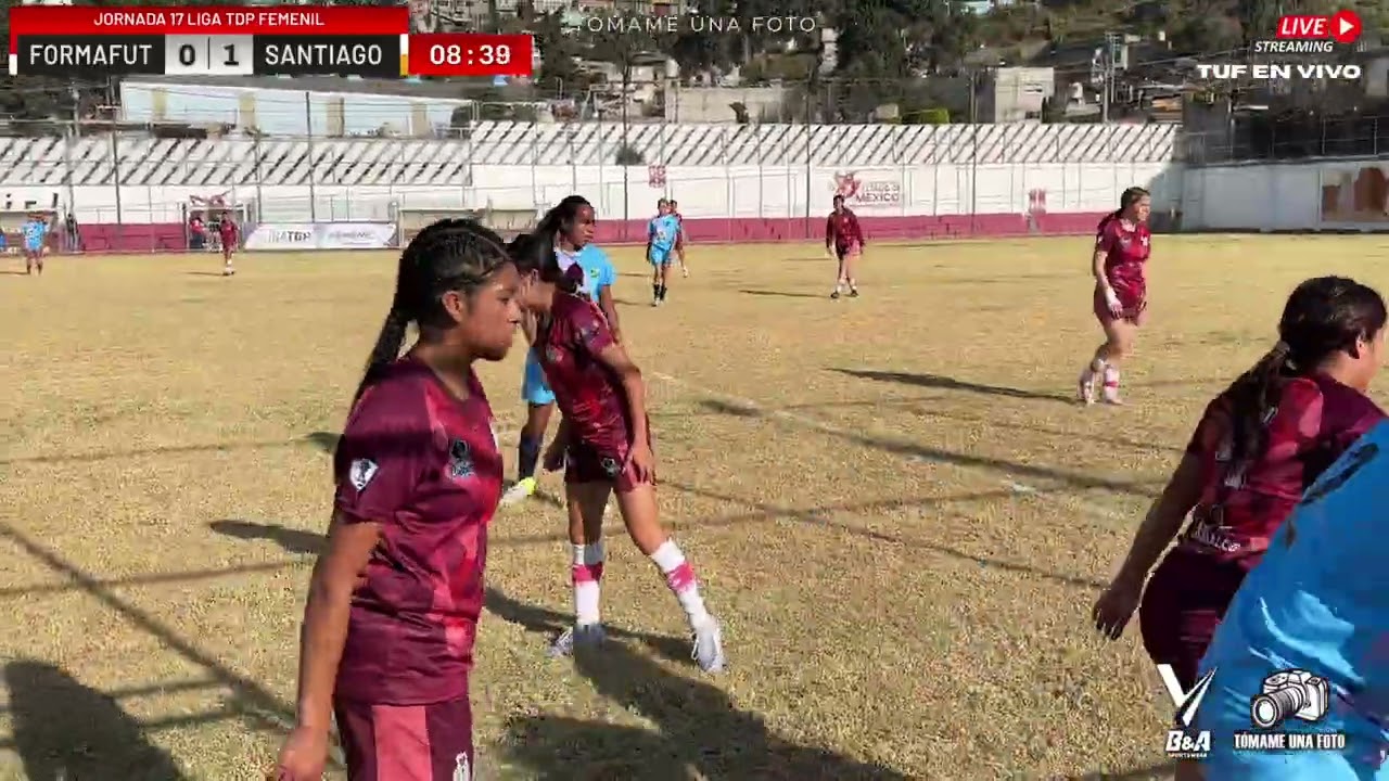 LIGA TDP FEMENIL JORNADA 17 FORMAFUT VS SANTIAGO TULANTEPEC 