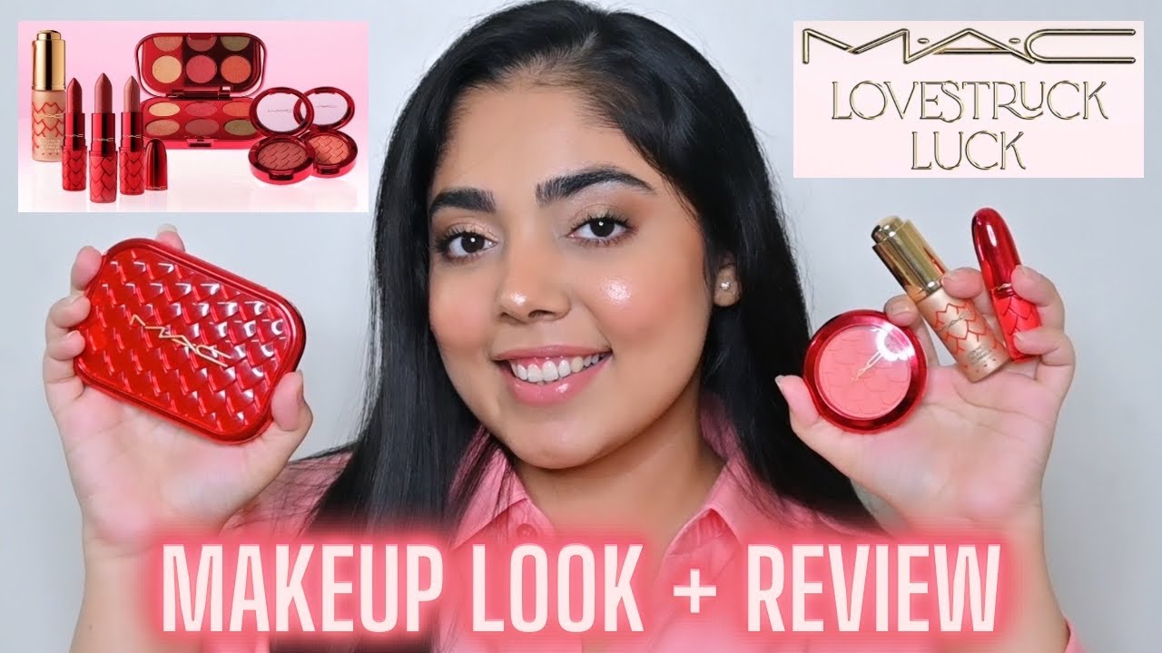 NEW MAC Lovestruck Luck Collection LUNAR NEW YEAR 2024 | Eyeshadow, Blush, Highlighter, Lipstick