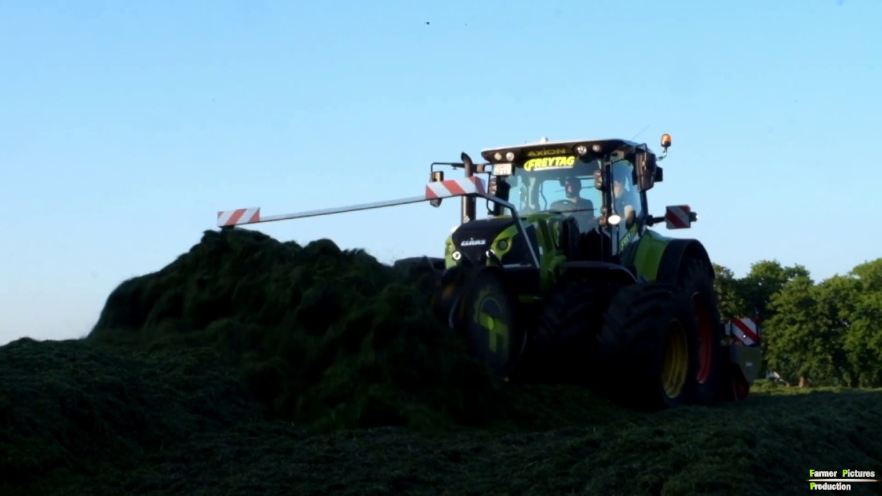 Lohnunternehmen Freytag kämpft gegen das Gras