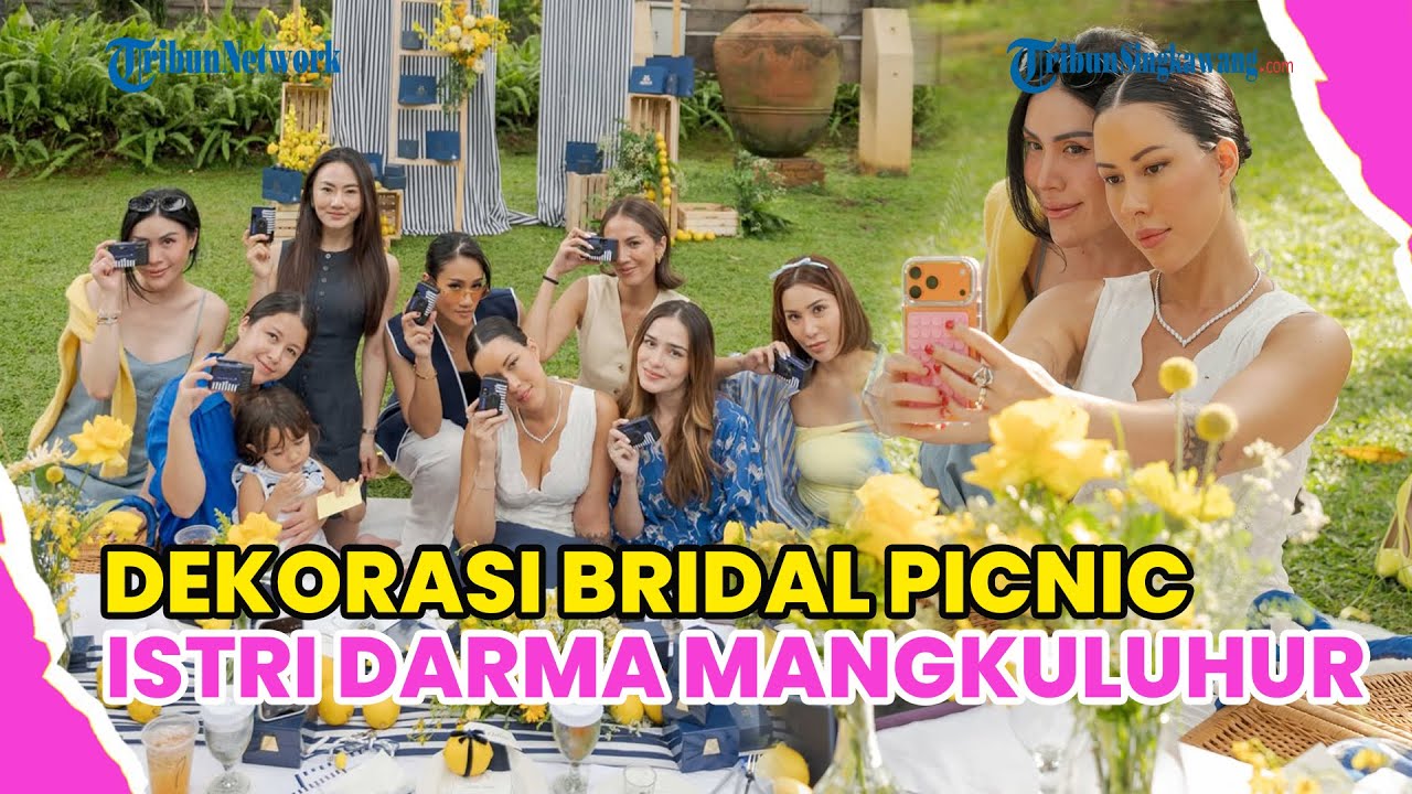 DEKORASI BRIDAL PICNIC PATRICIA SCHULDTZ, ISTRI DARMA MANGKULUHUR