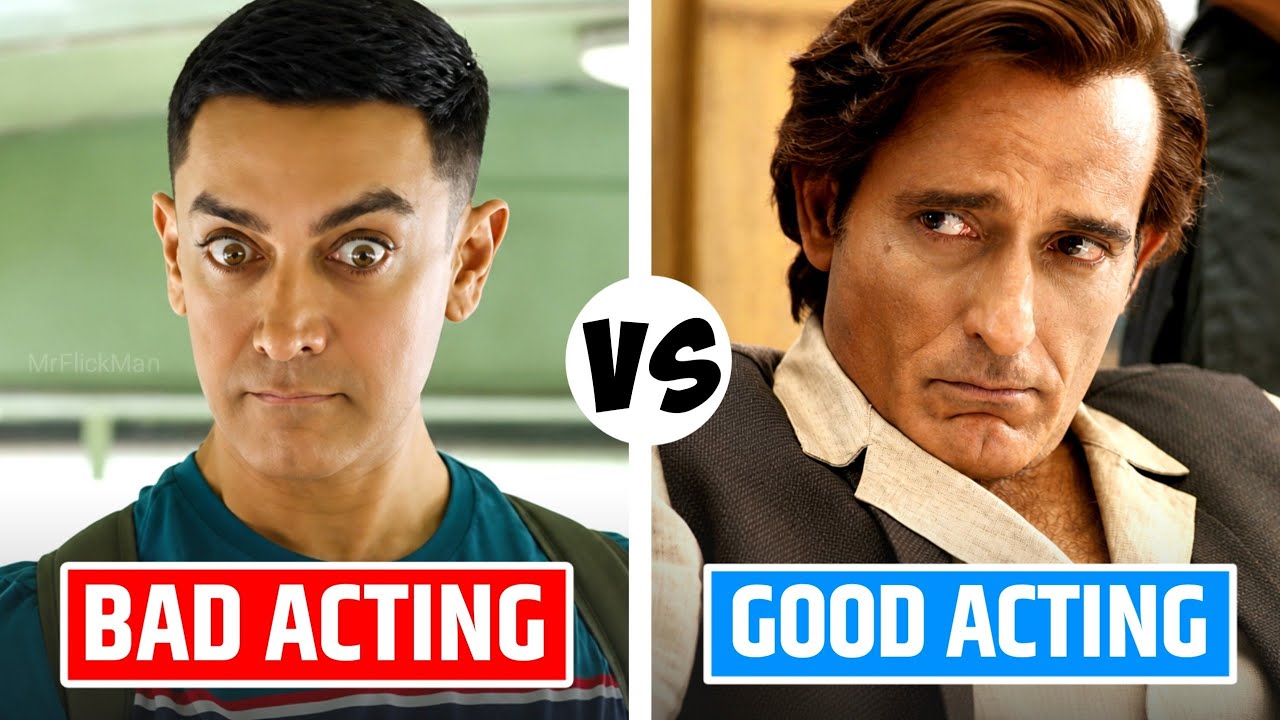 Bad vs Good Acting Feat. Bollywood