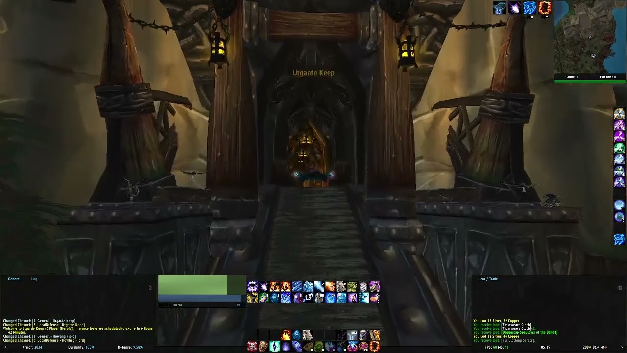 WotLK Classic - Utgarde Keep Dungeon Entrance