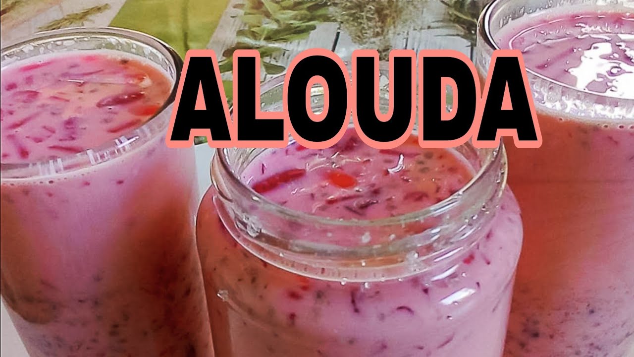 ALOUDA (boisson rafraîchissante mauricienne) (refreshing drink)