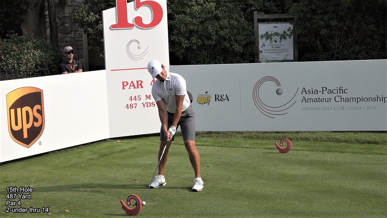 Back 9 from Karl's 2nd round of the Asia Pacific Amateur