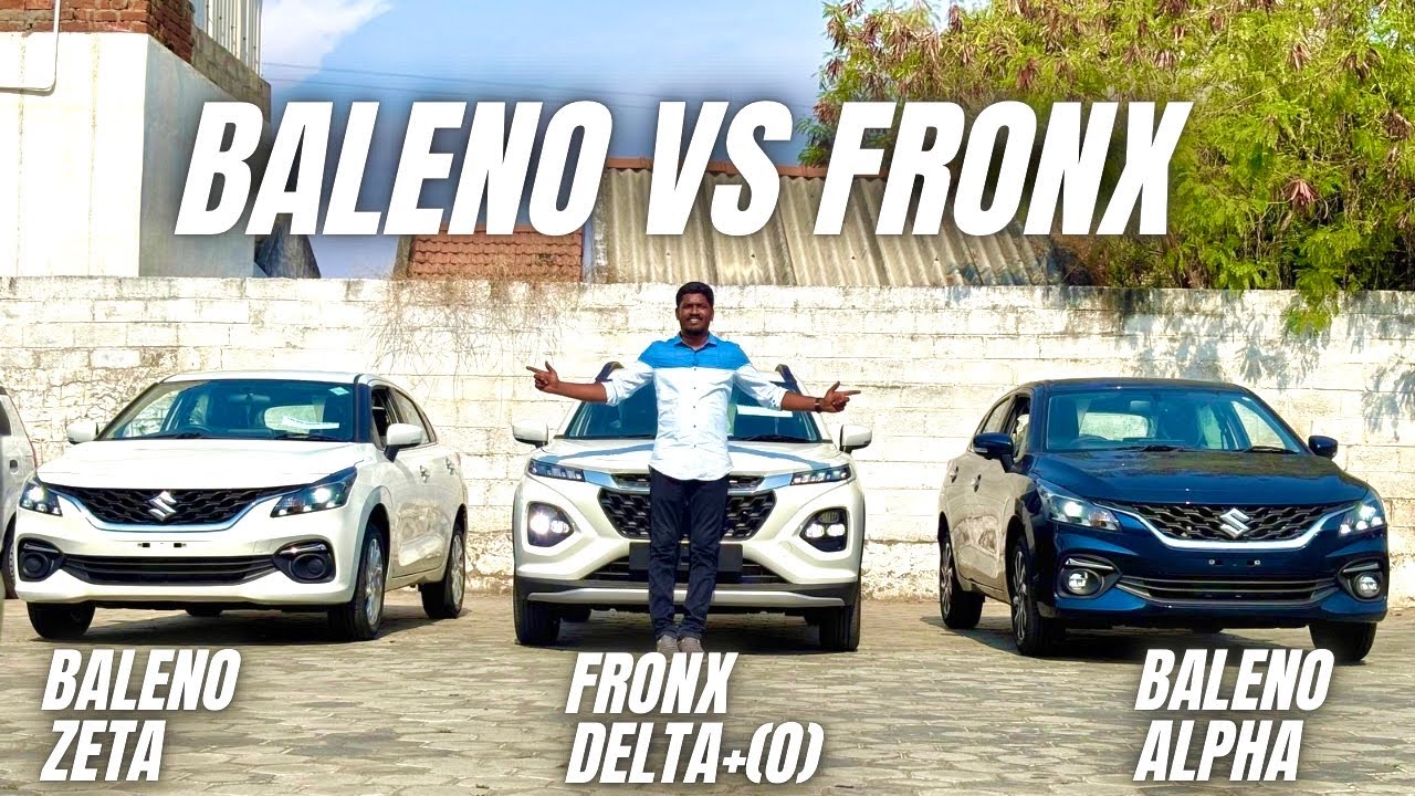Maruti Baleno zeta vs Fronx Delta plus(O)எதை வாங்கலாம்?|10 லட்சத்திற்க்கு எது Best|Tamilmotors360