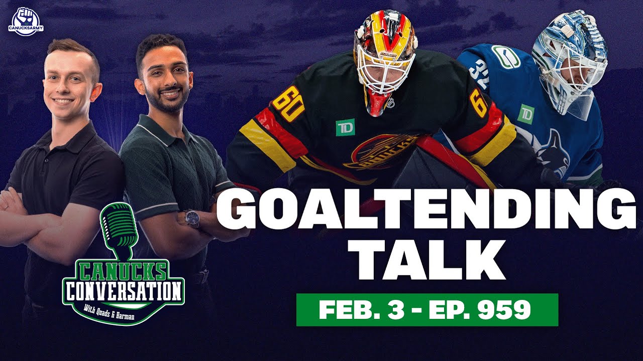 Canucks lose to Mammoth + Goaltending Talk ft. Jeff Paterson | Canucks Conversation