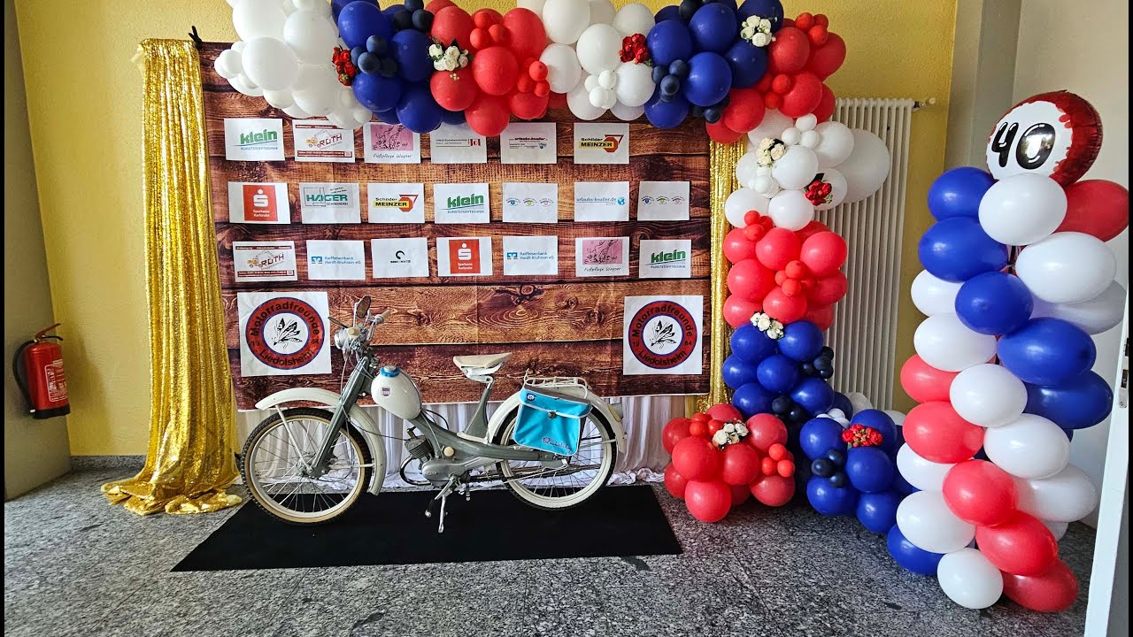 40-Jahr-Feier der Motorradfreunde Liedolsheim