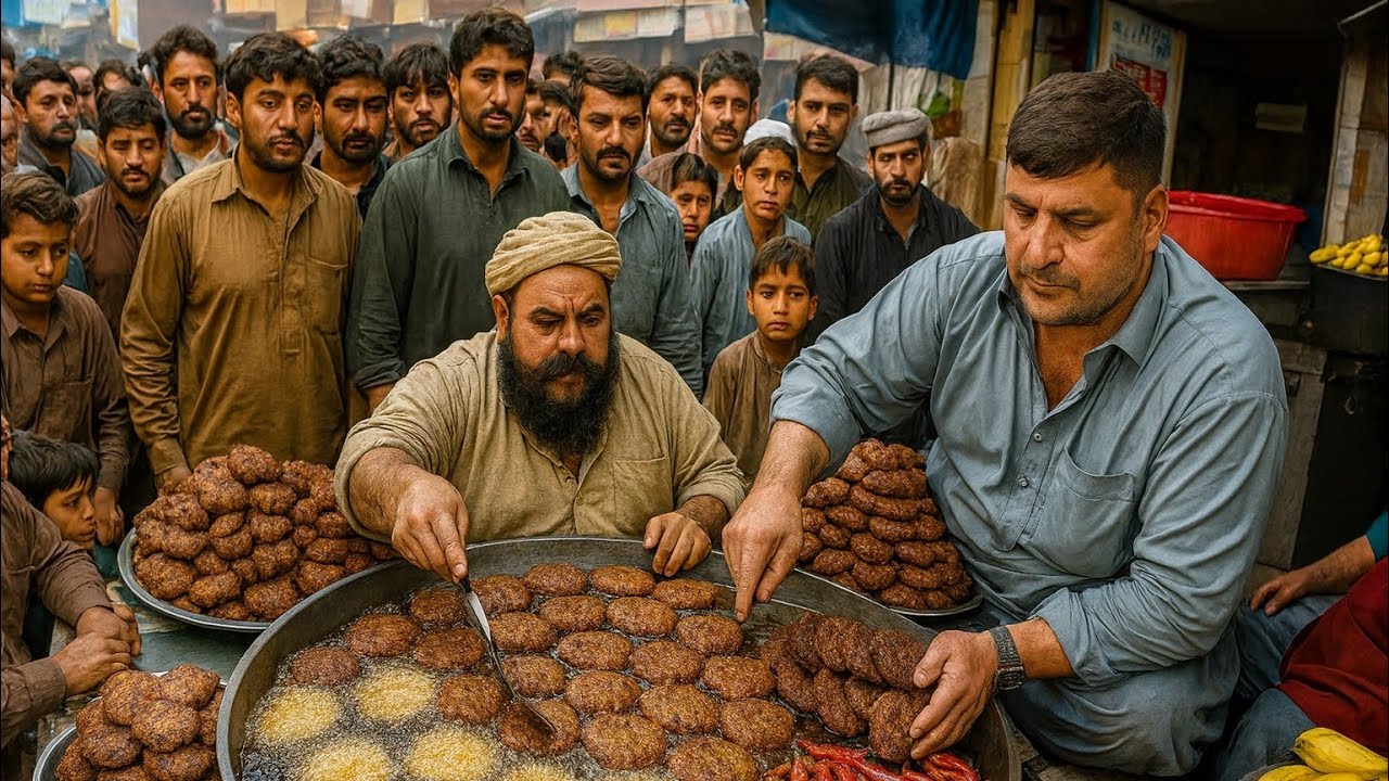 UNREAL! AFGHANISTAN MOST FAMOUS CHAPLI KABAB | Afghanistan street food video