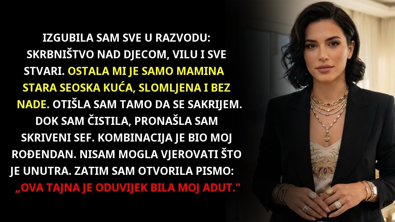 Izgubila sam vilu od 3.5M i djecu — dok nisam našla prašnjavu kuvertu koja je promijenila sve