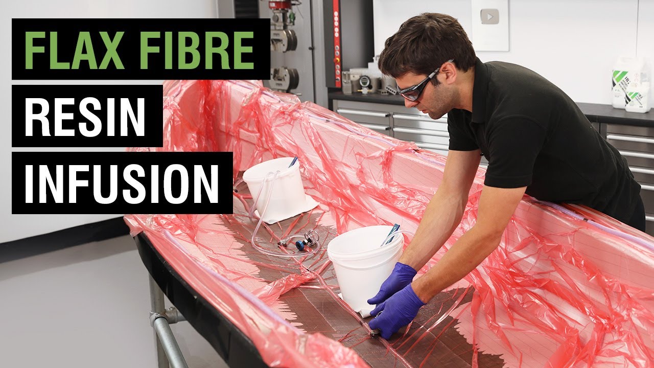 Sustainable Composite Materials: Flax Canoe Bio Resin Infusion