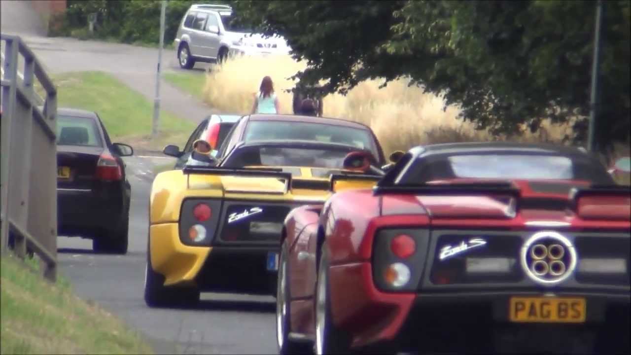 Wilton House 2013 HYPERCARS: Veyrons, 6x Zondas, CCR...