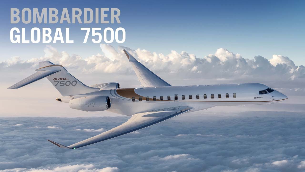 Экскурсия по бизнес-джету Bombardier Global 7500