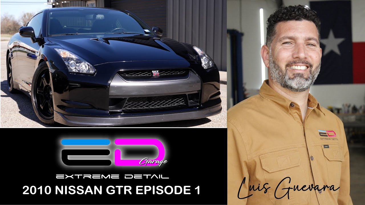 Nissan 2010 GTR Extreme Detail Garage Makeover | The Godzilla Restoration