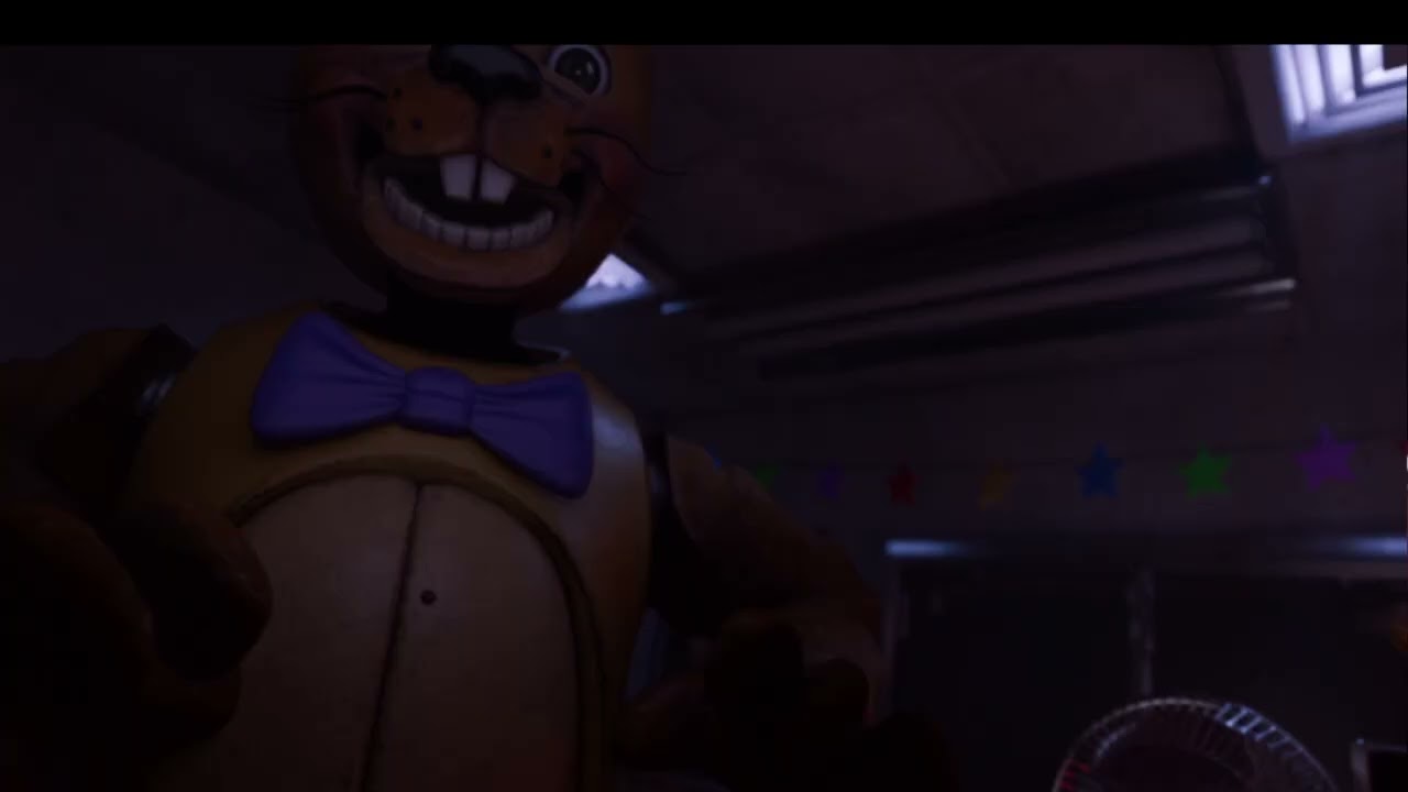 I GOT double team by the puppet and spring bonnie at forgotton at fredbears