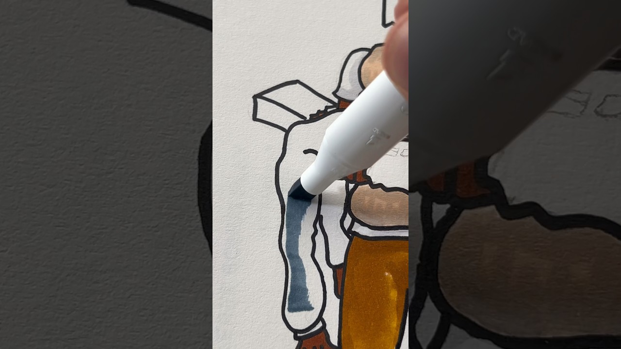 Drawing Hypebeast Vibes With Ohuhu Marker! #art
