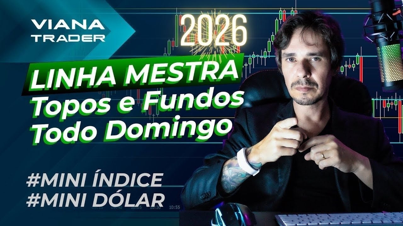 🔴DAY TRADE LINHA MESTRA MINI ÍNDICE E DÓLAR FEV/2026