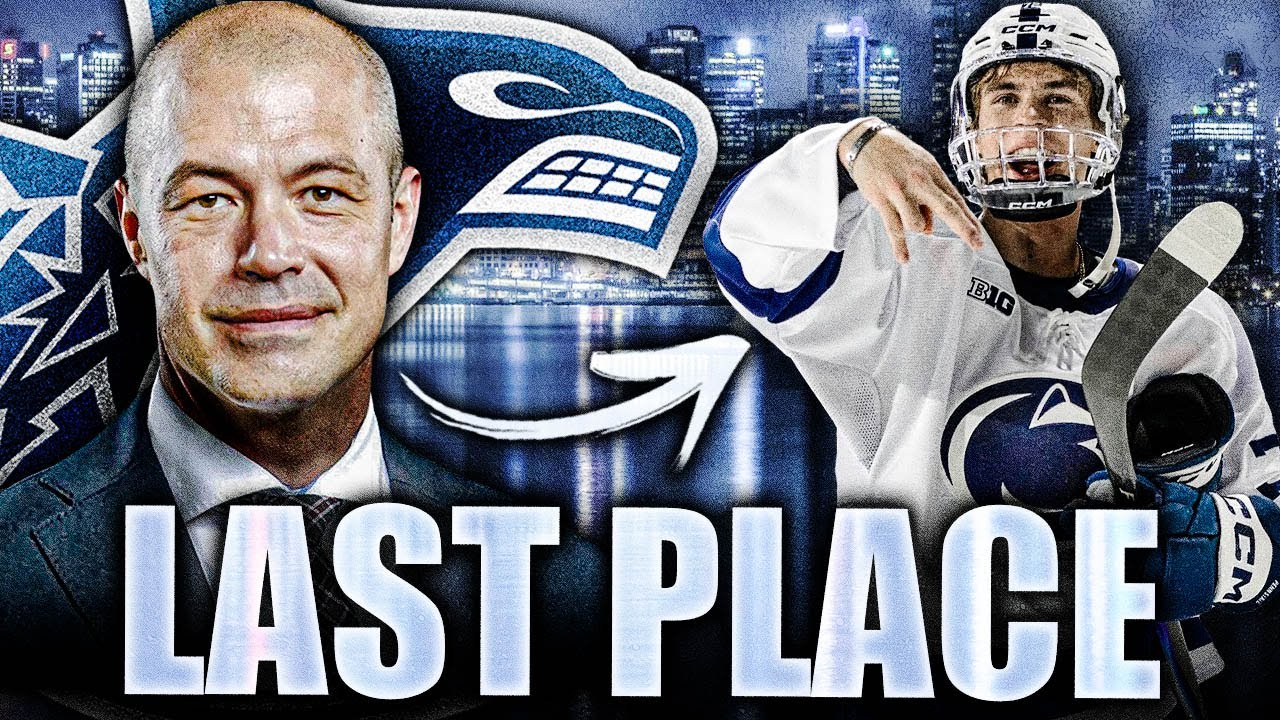 GAVIN MCKENNA TO VANCOUVER? CANUCKS ARE OFFICIALLY LAST PLACE IN THE NHL