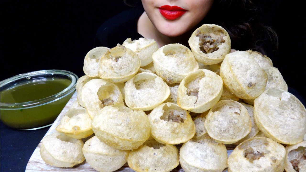 ASMR: 50 Golgappa Eating Challenge || Panipuri Eating show|| Street Food|| Fuchka || Crunchy sounds