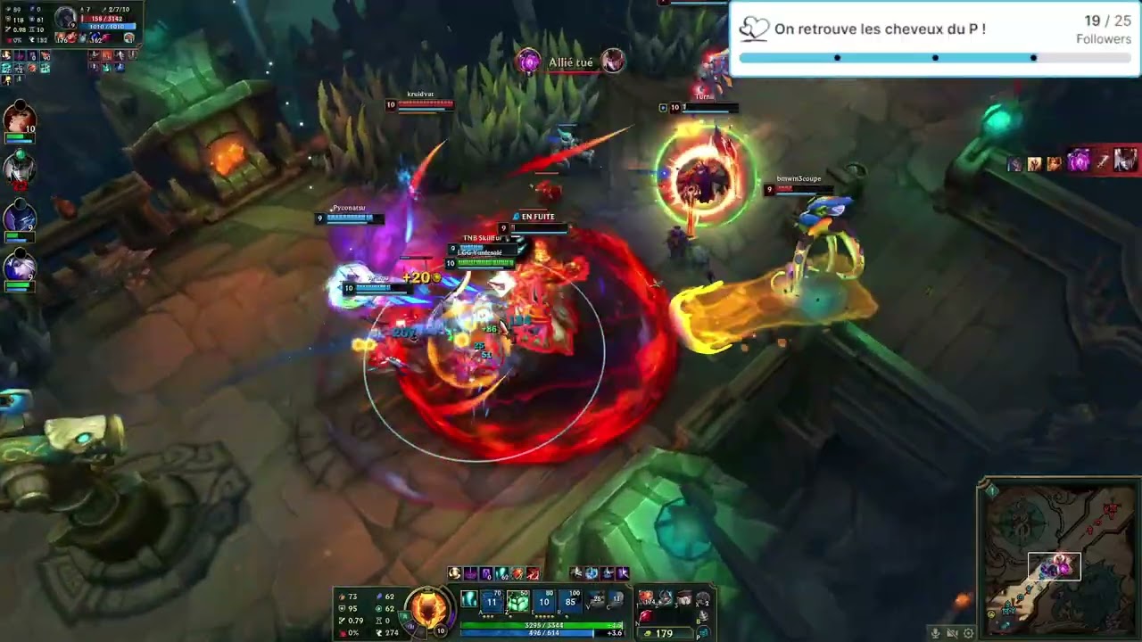 L’équipe des Ténèbres sur LoL🌑🔥