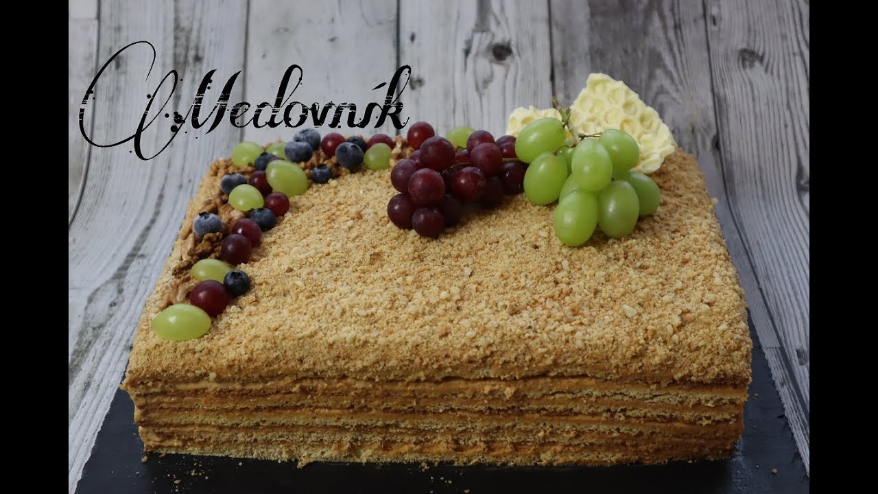 Medovník | Medový dort | Dvě v troubě | CZ/SK HD recipe
