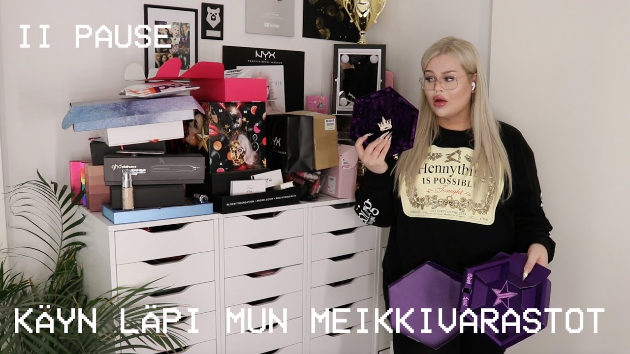 K&Auml;YN L&Auml;PI MUN MEIKKIVARASTOT | Henny Harjusola
