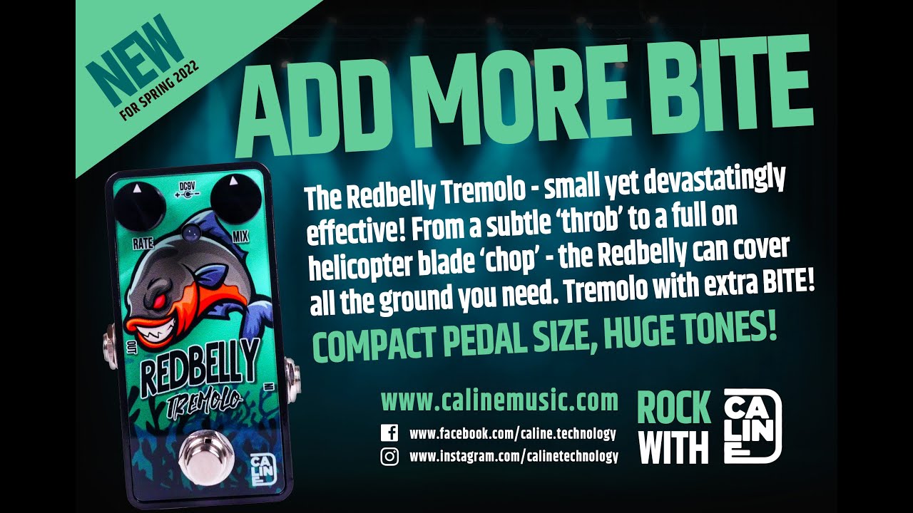 Caline G Series G007 Redbelly Tremolo