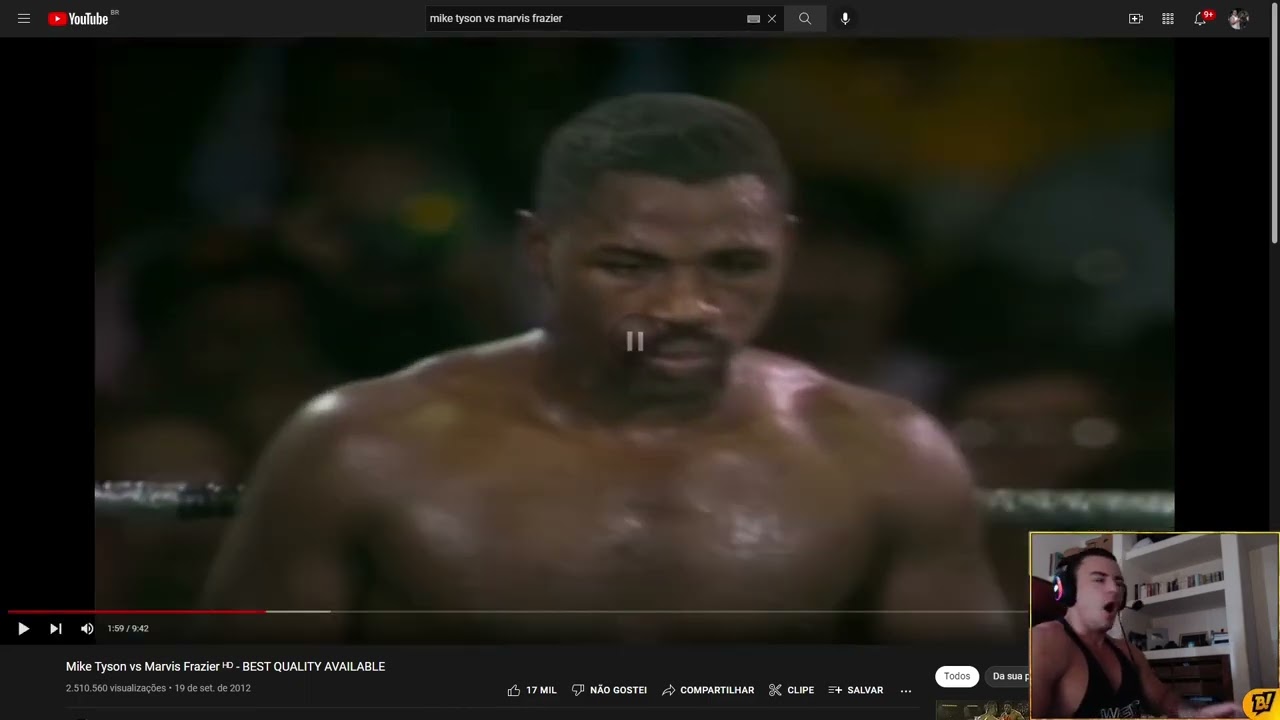 XANDÃO REAGINDO A LENDA DO BOX MIKE  TYSON