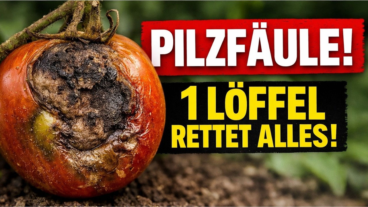 Krautfäule & Braunfäule vergessen! Nur 1 Löffel DAVON ins Pflanzloch und die Ernte ist gerettet!