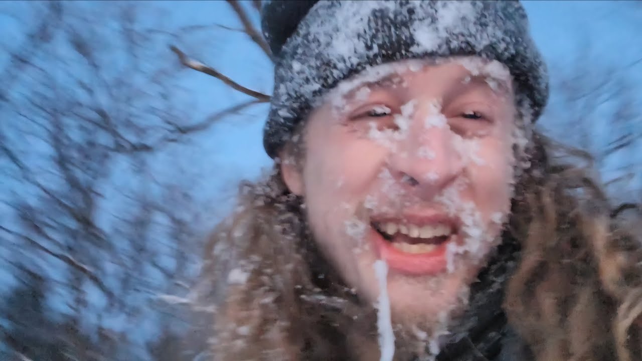 Видео с санями