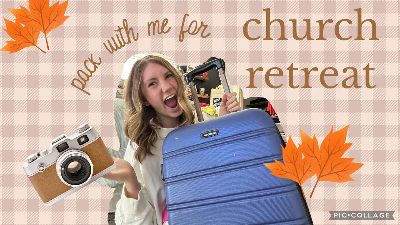 pack with me (CHURCH RETREAT)🐿️🍁🎃❤️☕️