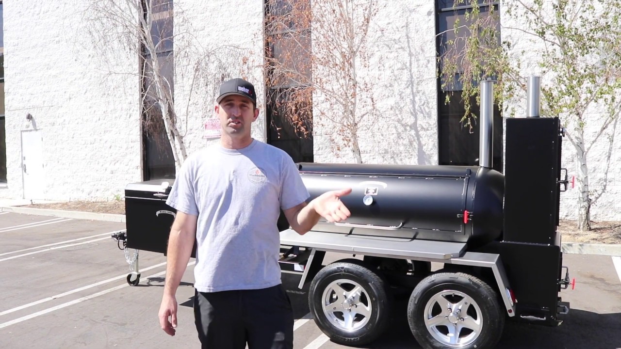 Meadow Creek TS-250 Trailer Smoker Walk Around!