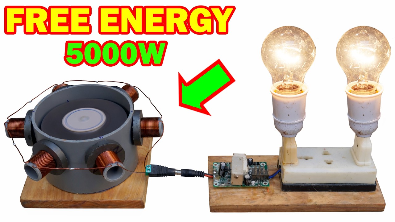 The Free Energy Device I Built That Will Surprise the Whole World