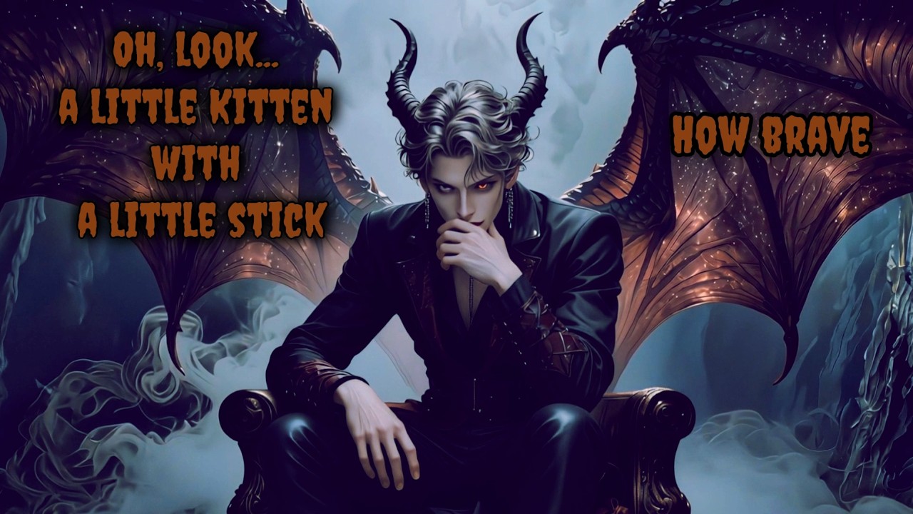 The Dragon's Ferocious Little Kitten | A Dark Fantasy Song (Lyric Video)