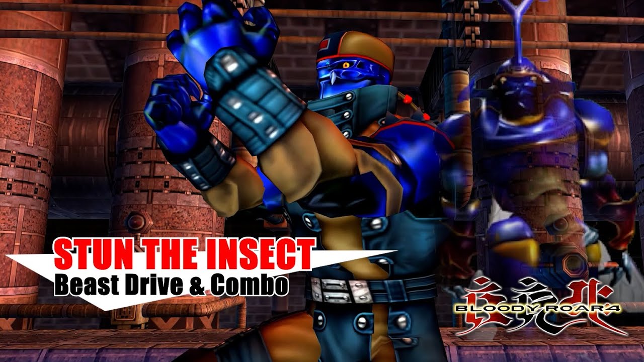 Stun The Insect Bloody Roar 4 Story Arcade Mode Playstation 2 Ultra HD (4K) Steven Goldberg