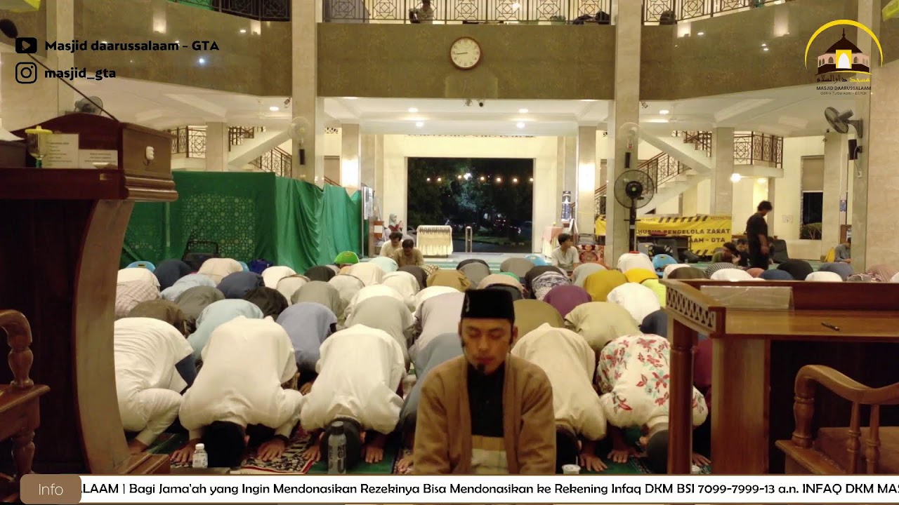 Shalat Tarawih 23 Ramadhan 1447 H | Ust. Maulana Rohim