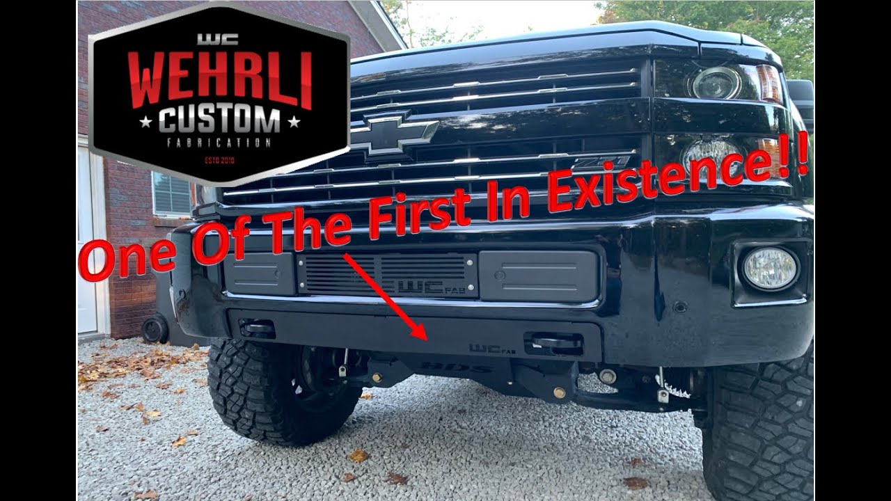 Wehrli Fab Valance Panel Kit For 15-19 Chevrolet 2500/3500 Trucks!! One Of The First!! LML and L5P!