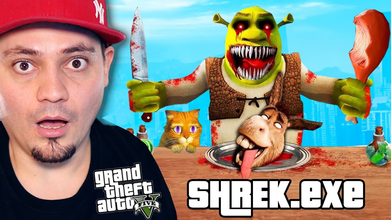 😨 Znalazłem SHREK.EXE w GTA5...! | Grand Theft Auto 5 (Mody)