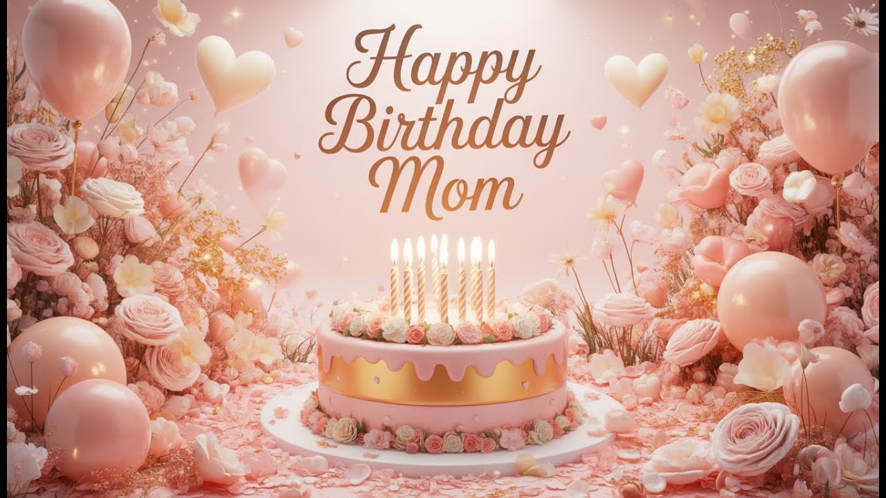 Happy Birthday Mom 💐 Beautiful Birthday Wishes for Mother