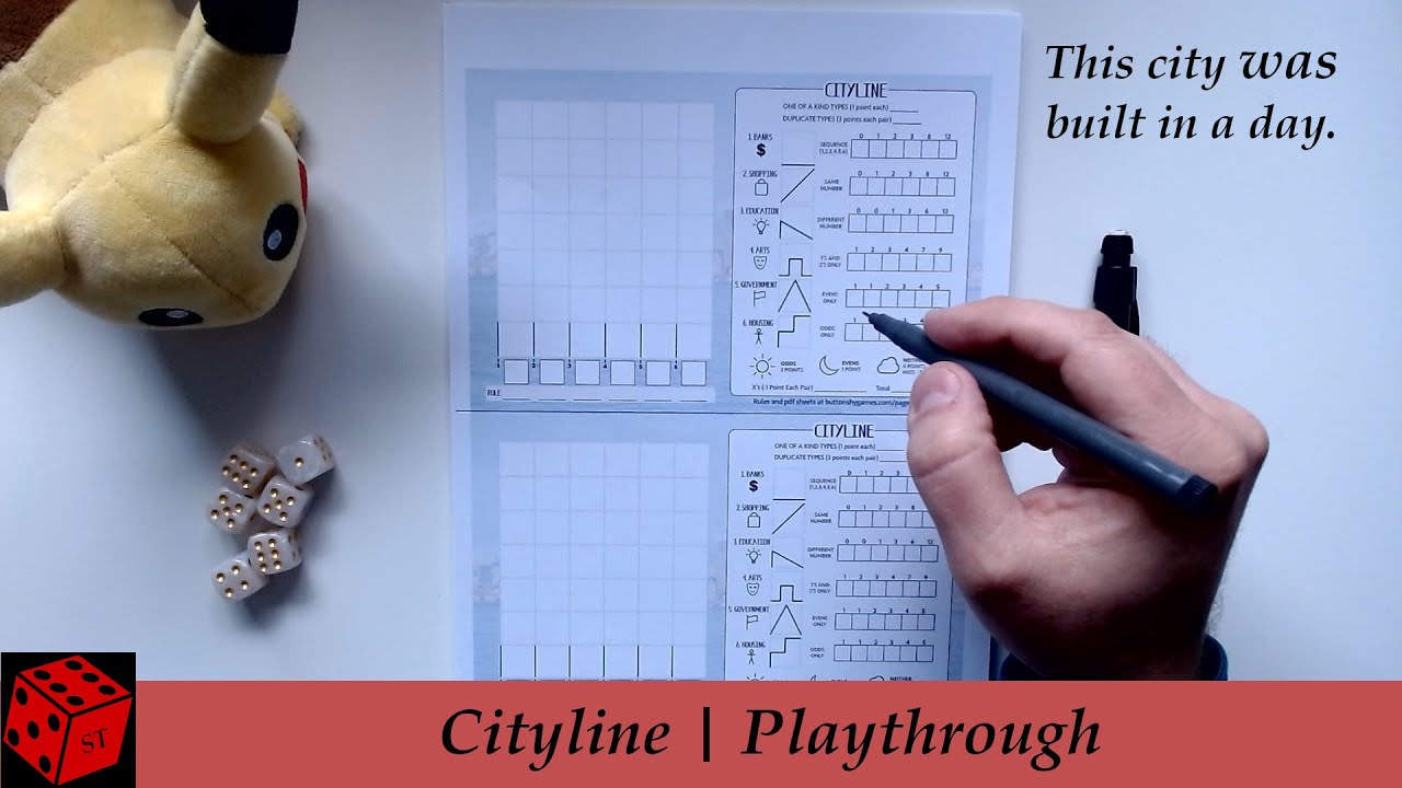 Playthrough | Cityline (Button Shy Games)