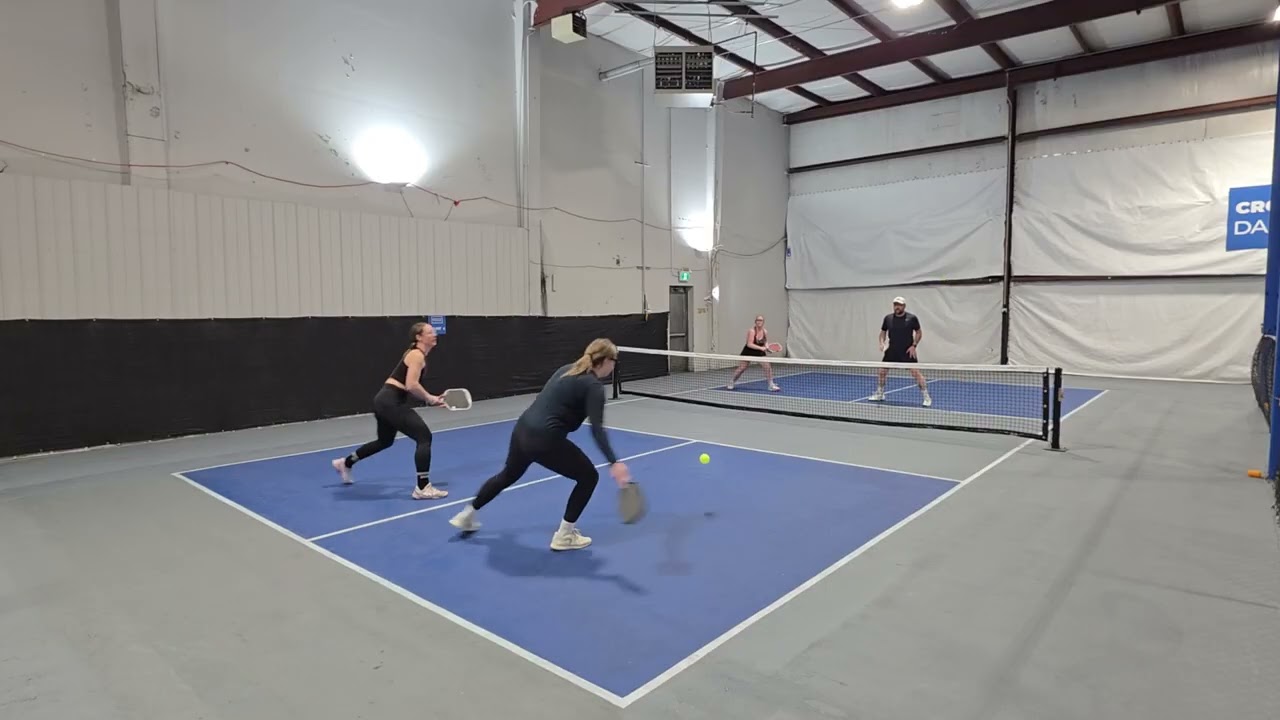 Epic game 🏆 We win 🏆 Marlee & Me 🤣 v Krysta/@PickleballG⁩ 🏓