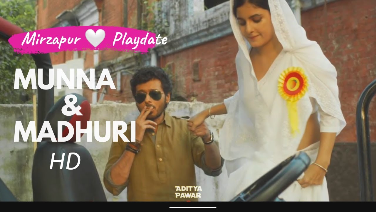 Munna & madhuri Mirzapur2 Playdate| Mirzapur2 Playdate