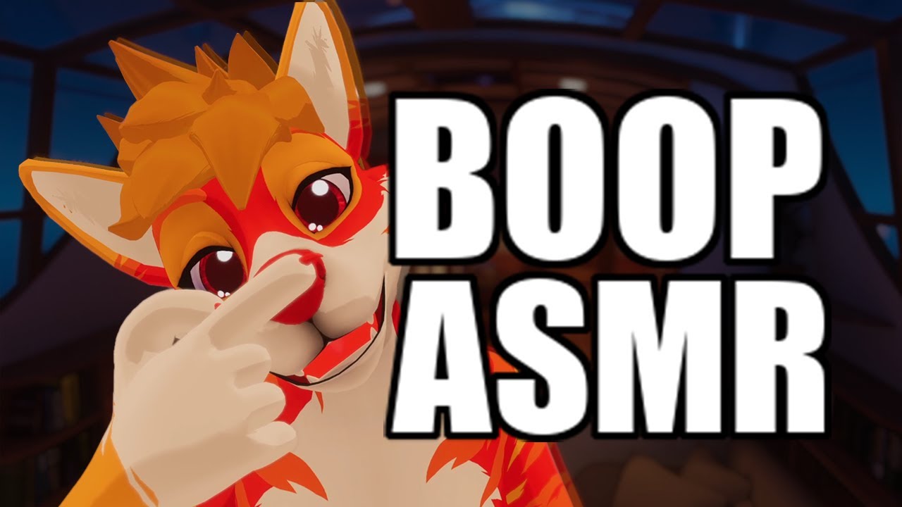 [Furry ASMR] Booping your stress, worries, negativity and anxiety away (PERSONAL ATTENTION) [LOOP] 👉
