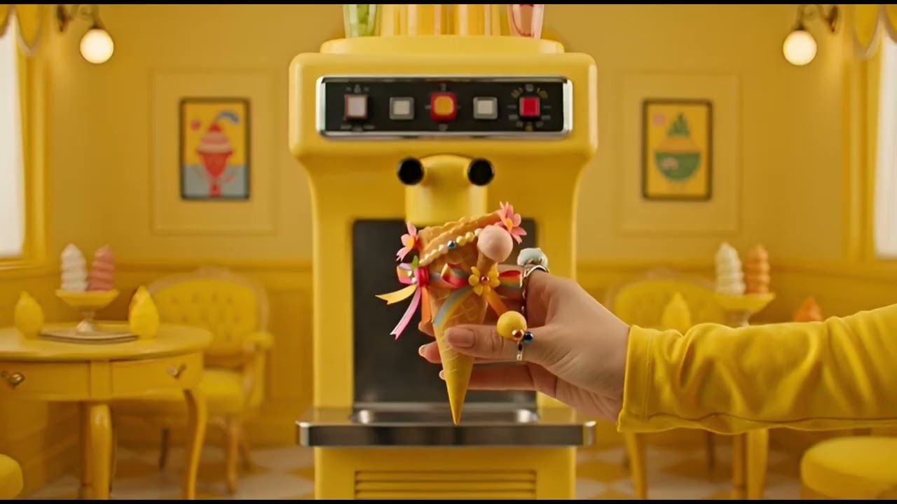 반짝이는 아이스크림 기계 🍦✨ 달콤한 순간 반복영상 재업 Sparkling Ice Cream Machine 🍦✨ Sweet Moment LOOP Reupload