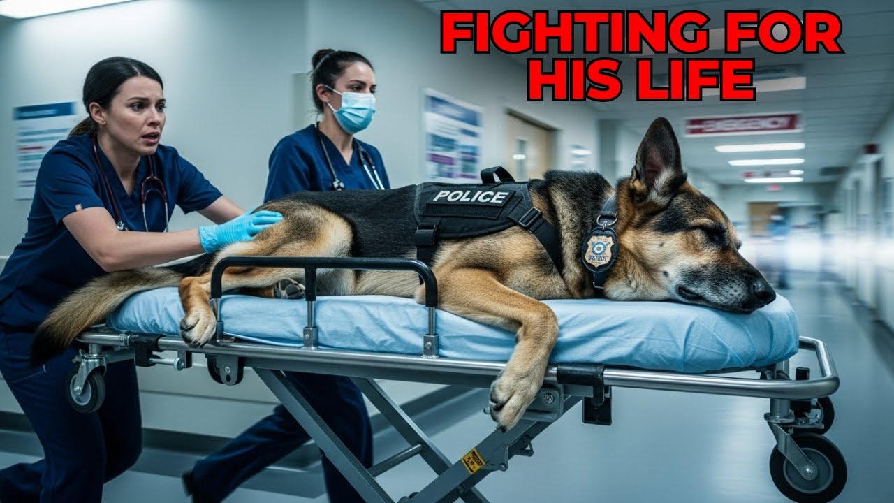 The Retired Police Dog Who Needed Surgery—And Time Was Running Out