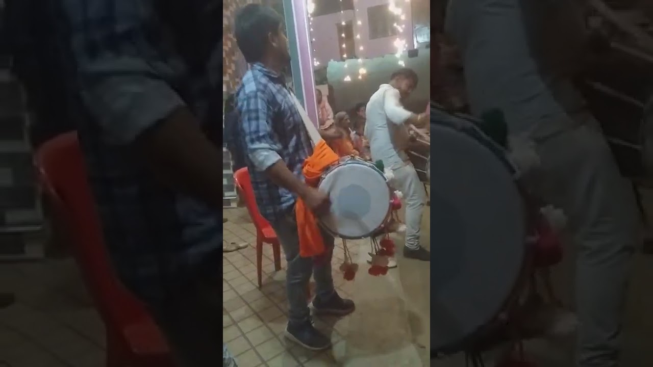 jai narsingh dhol group ramnagar ustad Kumar ji and Raju bhi dhol play in ramnagar