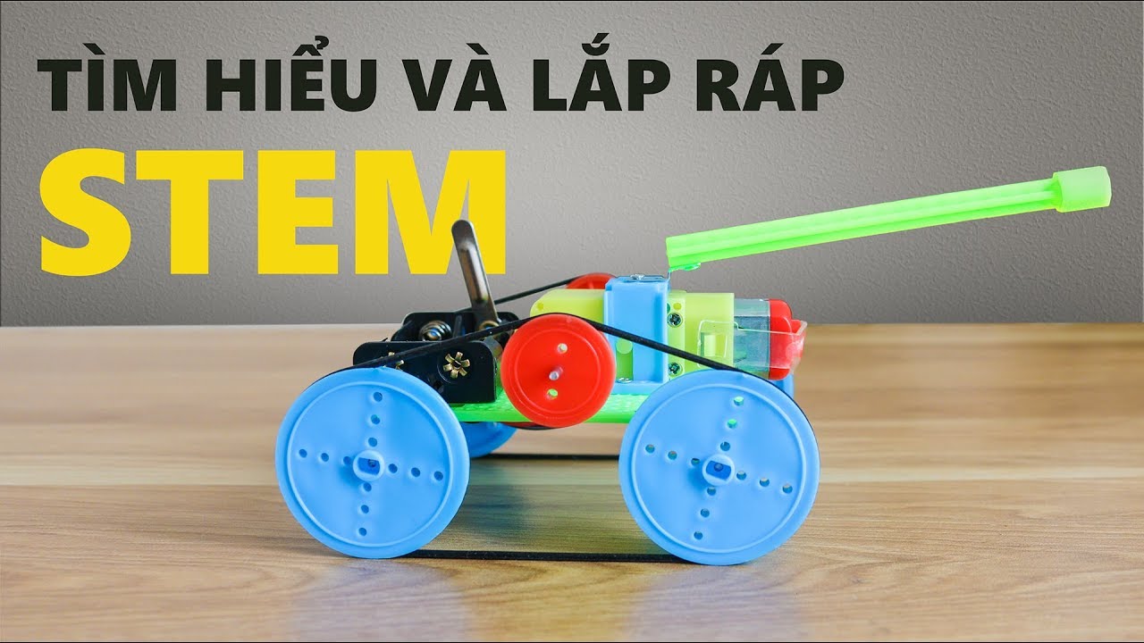 Vừa học tập vừa giải tr&iacute; cực mạnh với c&aacute;c bộ STEM Banlinhkien