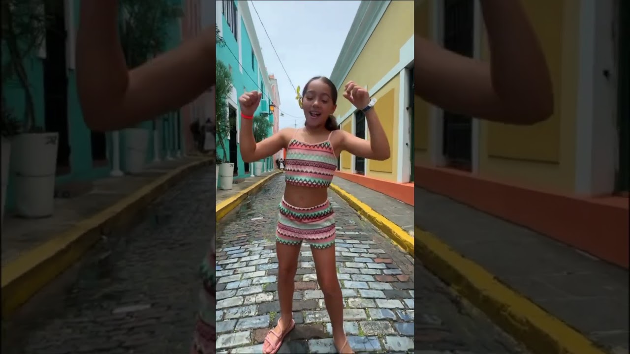 Trend desde PR con Chiquibaby 💃🎥#shorts #adamarilopez #trend #puertorico